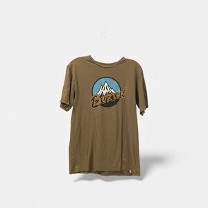 Men’s Burton Tanish-Green Mountain Graphic Tee